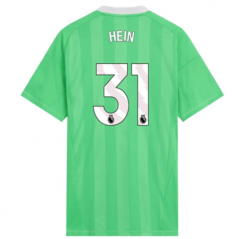 Danxen Women Karl Hein #31 Light Green White Goalkeeper Jersey 2025/26 T-Shirt