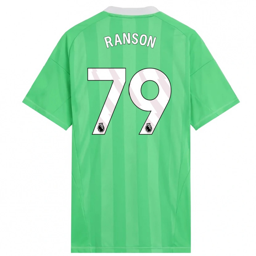 Danxen Women Khari Ranson #79 Light Green White Goalkeeper Jersey 2025/26 T-Shirt