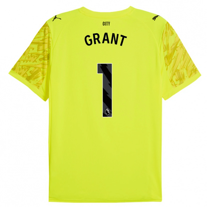 Danxen Women True Grant #1 Yellow Orange Black Goalkeeper Jersey 2025/26 T-Shirt