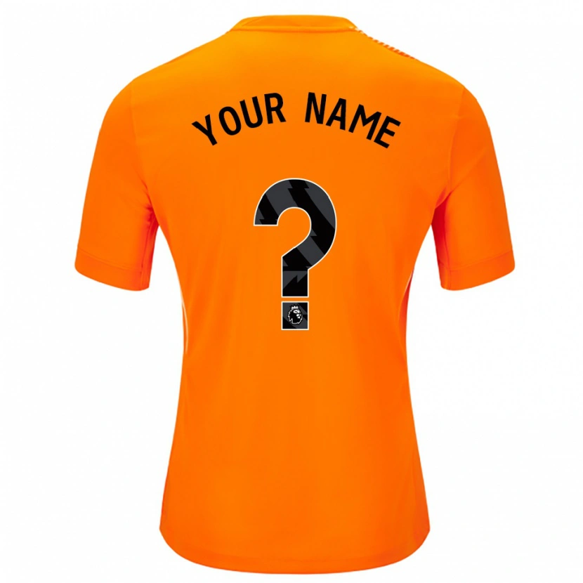 Danxen Women Chelsea FC Orange Black Goalkeeper Jersey 2025/26 T-Shirt