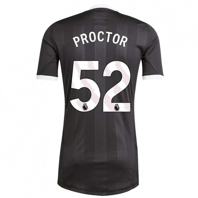 Danxen Women Sam Proctor #52 Black White Goalkeeper Jersey 2025/26 T-Shirt