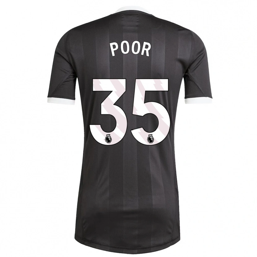 Danxen Women Sophia Poor #35 Black White Goalkeeper Jersey 2025/26 T-Shirt