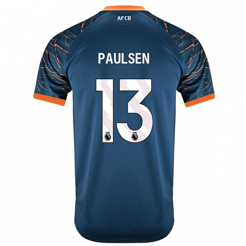 Danxen Women Alex Paulsen #13 Dark Slate Blue Goalkeeper Jersey 2025/26 T-Shirt