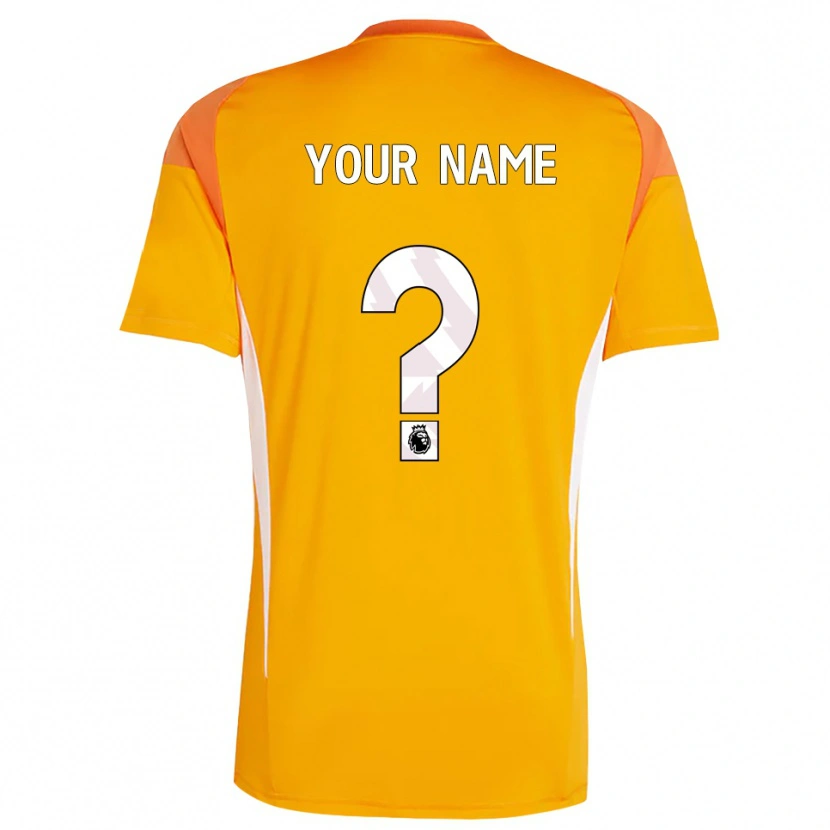 Danxen Women Nottingham Forest Orange White Goalkeeper Jersey 2025/26 T-Shirt