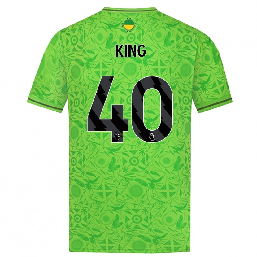 Danxen Women Tom King #40 Green Black Goalkeeper Jersey 2025/26 T-Shirt