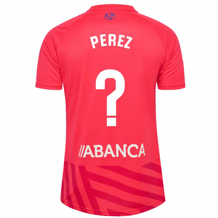 Danxen Women Iván Pérez #0 Red White Goalkeeper Jersey 2025/26 T-Shirt
