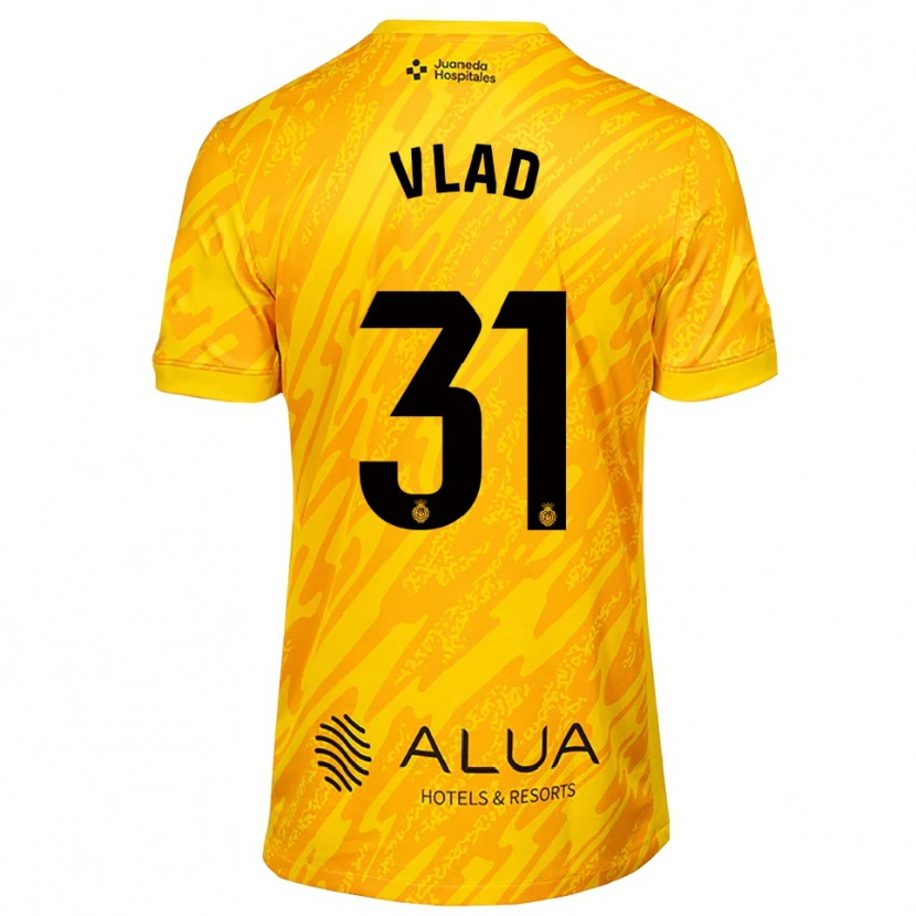 Danxen Women Rares Vlad #31 Orange Black Goalkeeper Jersey 2025/26 T-Shirt
