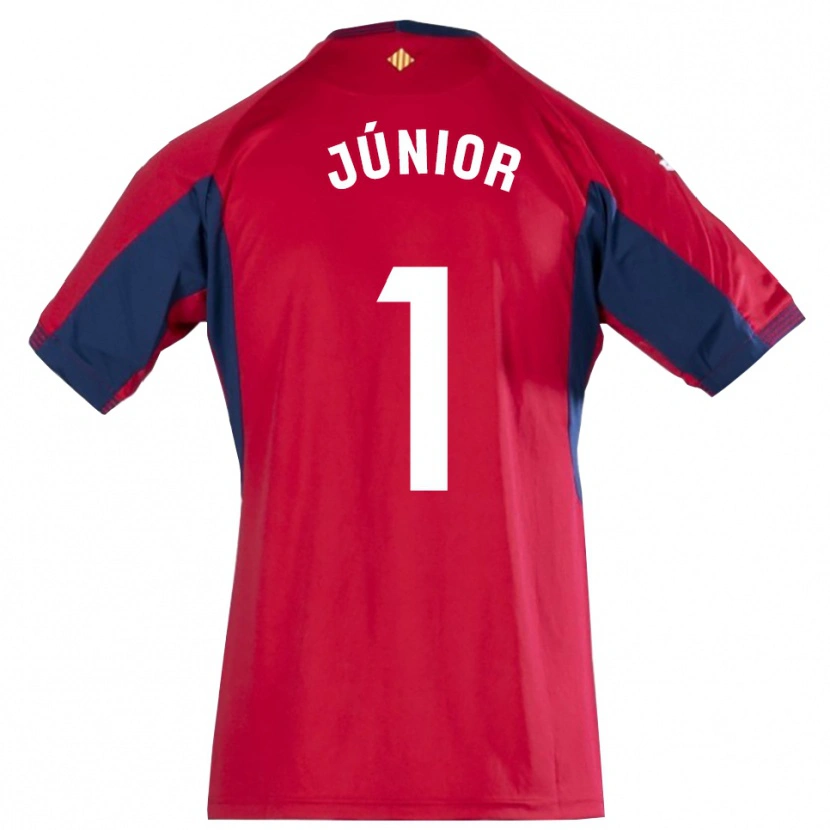 Danxen Women Luiz Júnior #1 Royal Blue Red Goalkeeper Jersey 2025/26 T-Shirt