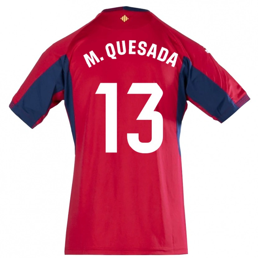 Danxen Women Montserrat Quesada Carrasco #13 Royal Blue Red Goalkeeper Jersey 2025/26 T-Shirt