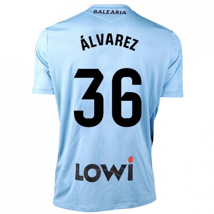 Danxen Women Anna Álvarez #36 Light Blue Black Goalkeeper Jersey 2025/26 T-Shirt