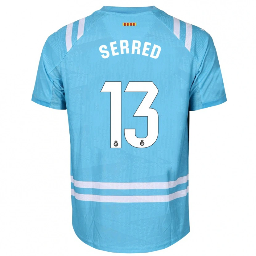 Danxen Women Llorenç Serred #13 Light Blue White Goalkeeper Jersey 2025/26 T-Shirt