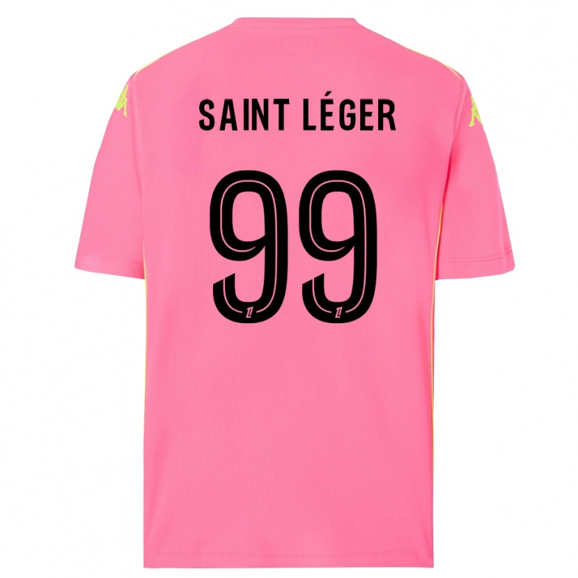 Danxen Women Maureen Saint Léger #99 Hot Pink Black Goalkeeper Jersey 2025/26 T-Shirt