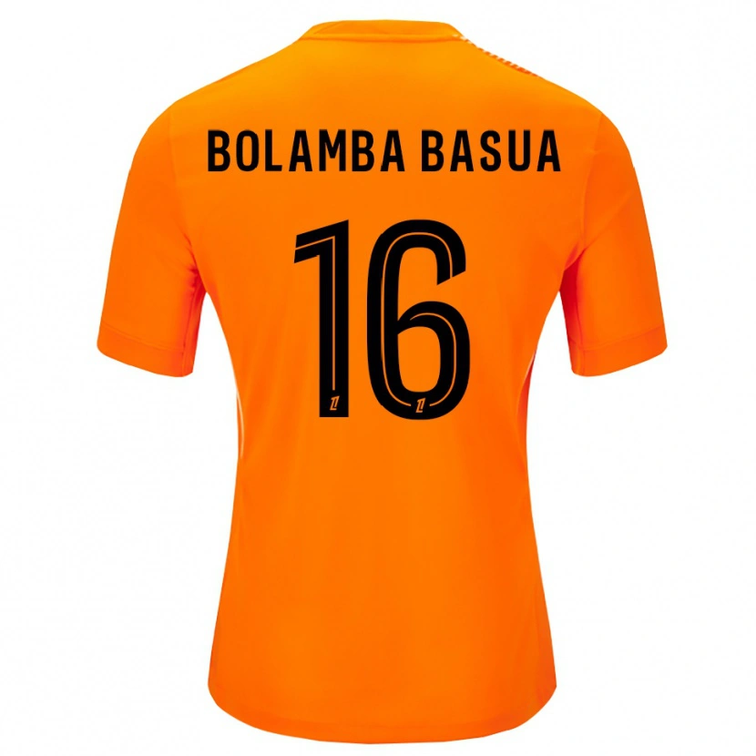 Danxen Women Kévin Bolamba Basua #16 Orange Black Goalkeeper Jersey 2025/26 T-Shirt