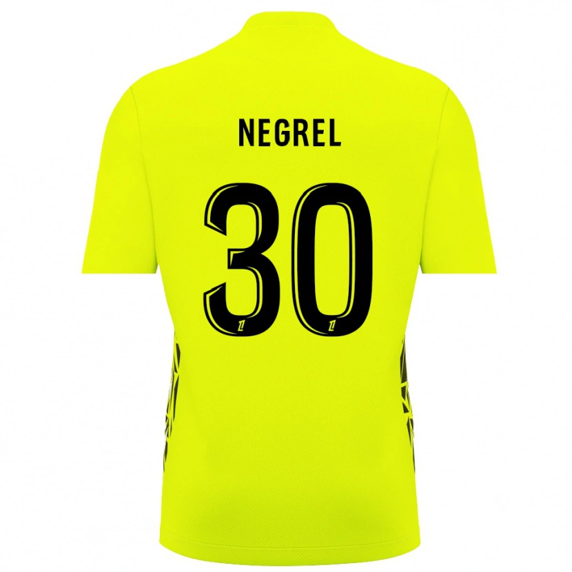 Danxen Women Tom Negrel #30 Fluorescent Green Goalkeeper Jersey 2025/26 T-Shirt
