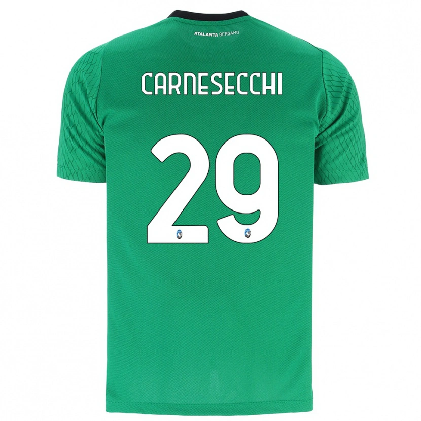 Danxen Women Marco Carnesecchi #29 Emerald Green Goalkeeper Jersey 2025/26 T-Shirt