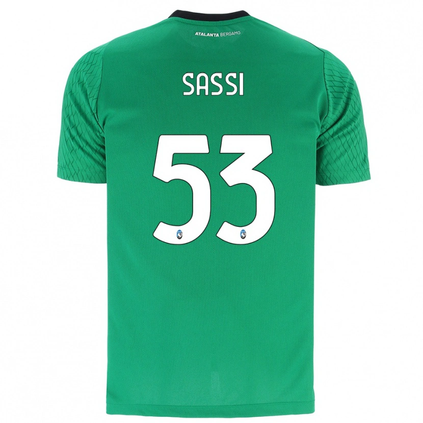 Danxen Women Jacopo Sassi #53 Emerald Green Goalkeeper Jersey 2025/26 T-Shirt