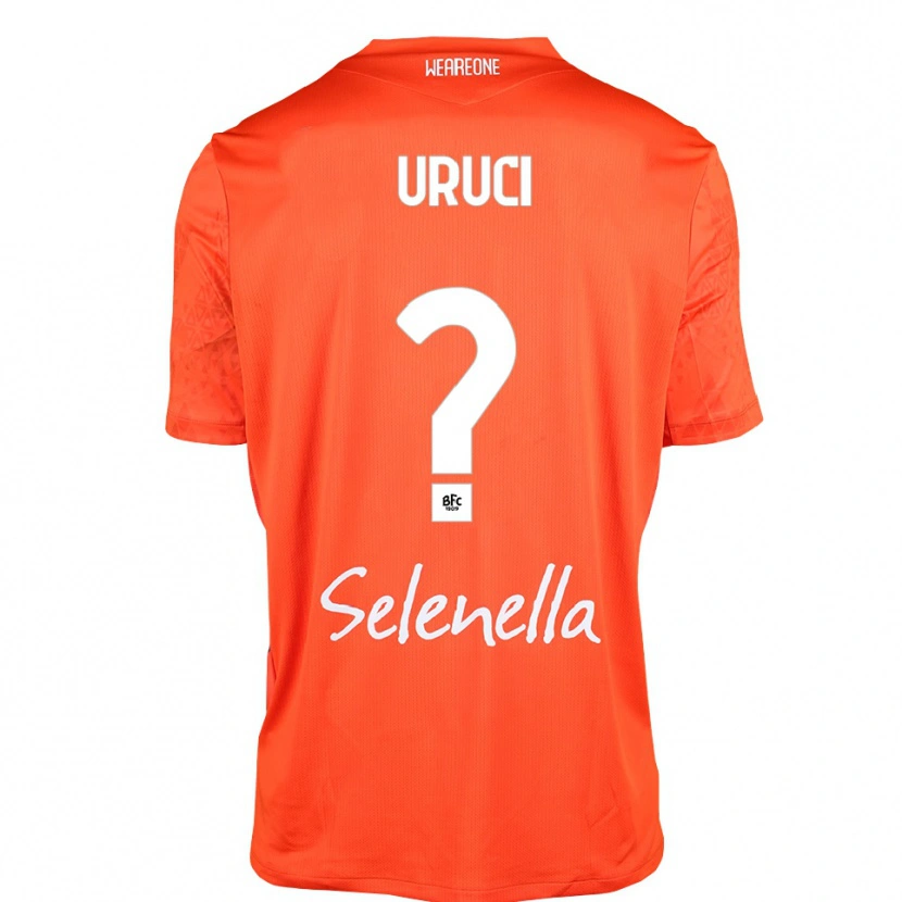 Danxen Women Klejton Uruci #0 Orange Black White Goalkeeper Jersey 2025/26 T-Shirt