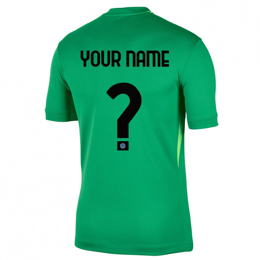 Danxen Women Inter Milan Light Green Black Goalkeeper Jersey 2025/26 T-Shirt