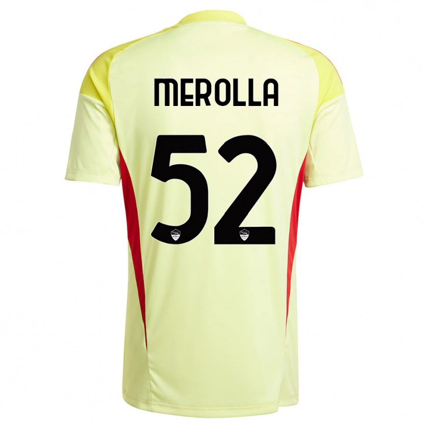 Danxen Women Liliana Merolla #52 Light Yellow Orange Goalkeeper Jersey 2025/26 T-Shirt