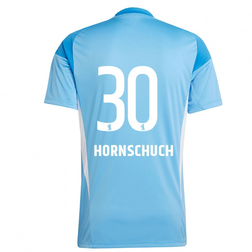 Danxen Women Sarah Hornschuch #30 Blue Black Goalkeeper Jersey 2025/26 T-Shirt
