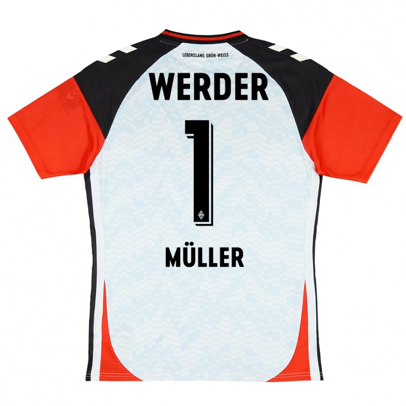 Danxen Women Vincent Müller #1 Black Red Yellow Goalkeeper Jersey 2025/26 T-Shirt