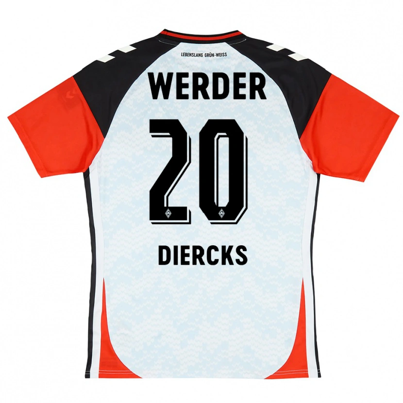 Danxen Women Lewis Diercks #20 Black Red Yellow Goalkeeper Jersey 2025/26 T-Shirt