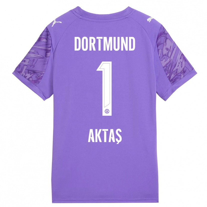 Danxen Women Yılmaz Aktaş #1 Lilac White Goalkeeper Jersey 2025/26 T-Shirt