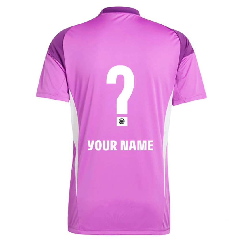 Danxen Women Eintracht Frankfurt Lilac White Goalkeeper Jersey 2025/26 T-Shirt