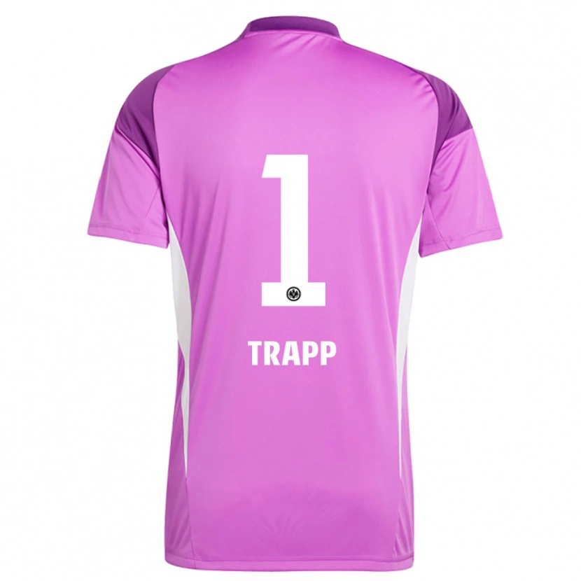 Danxen Women Kevin Trapp #1 Lilac White Goalkeeper Jersey 2025/26 T-Shirt