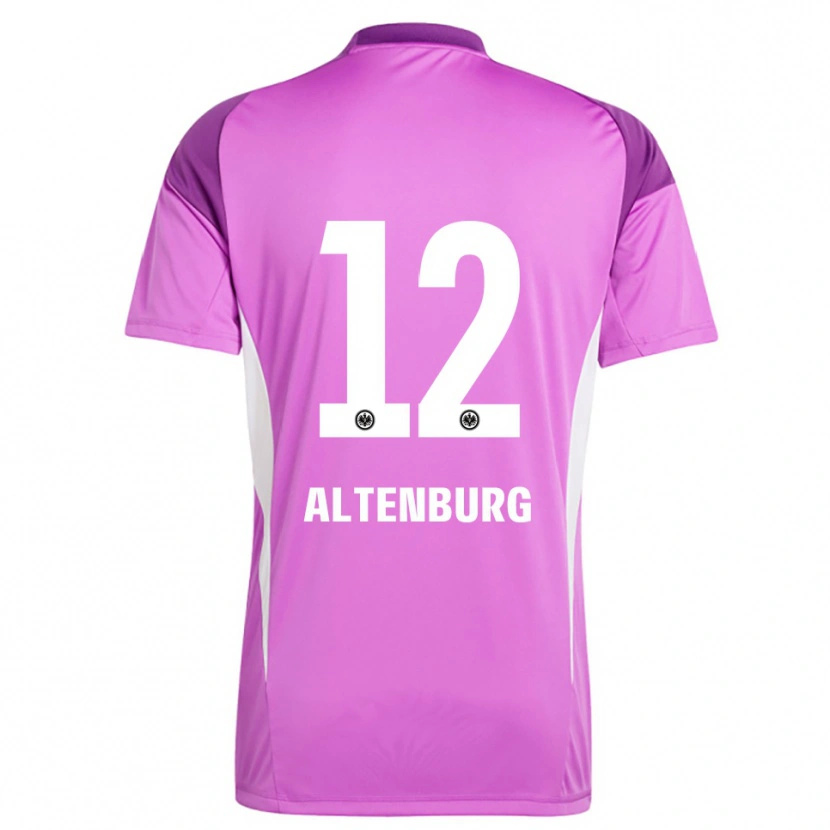 Danxen Women Lina Altenburg #12 Lilac White Goalkeeper Jersey 2025/26 T-Shirt