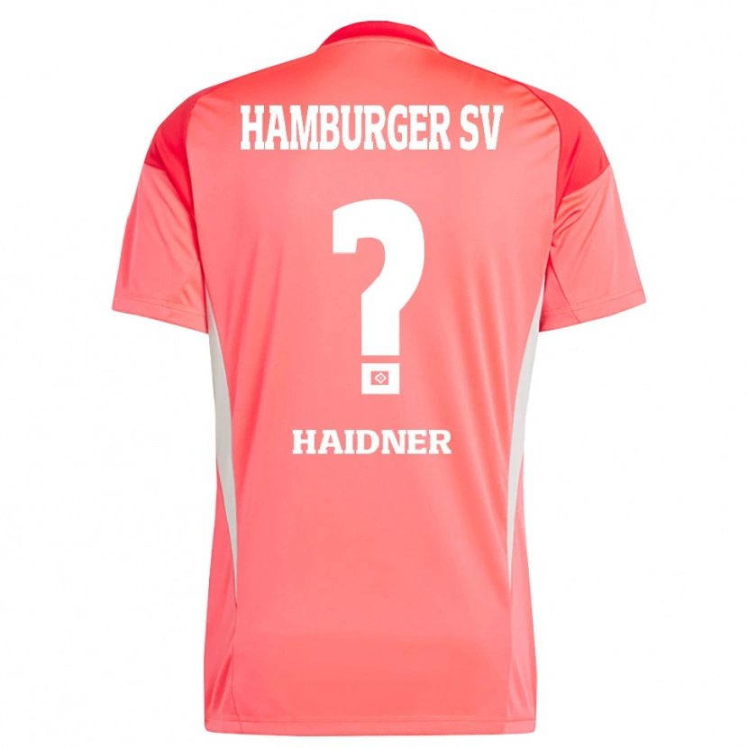 Danxen Women Larissa Haidner #0 Red Orange Goalkeeper Jersey 2025/26 T-Shirt