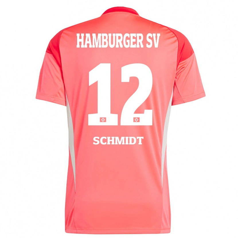 Danxen Women Bennet Schmidt #12 Red Orange Goalkeeper Jersey 2025/26 T-Shirt