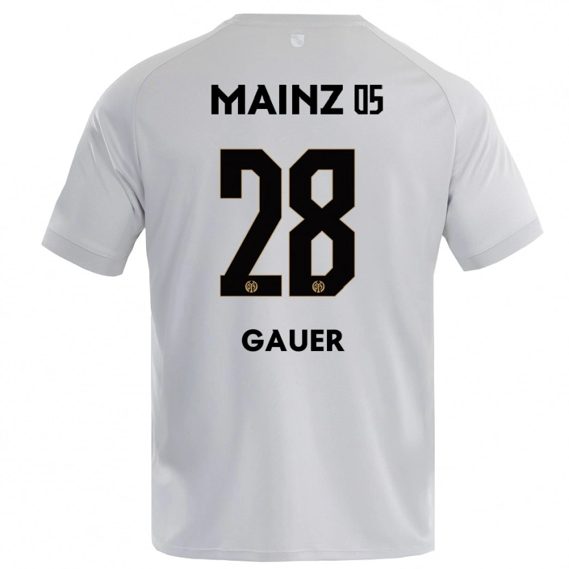 Danxen Women Luke Gauer #28 Light Grey Blue Goalkeeper Jersey 2025/26 T-Shirt