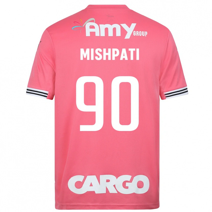Danxen Women Roi Mishpati #90 Pink White Goalkeeper Jersey 2025/26 T-Shirt