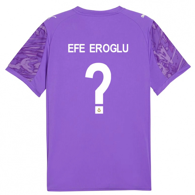 Danxen Women Cem Efe Eroğlu #0 Purple White Goalkeeper Jersey 2025/26 T-Shirt