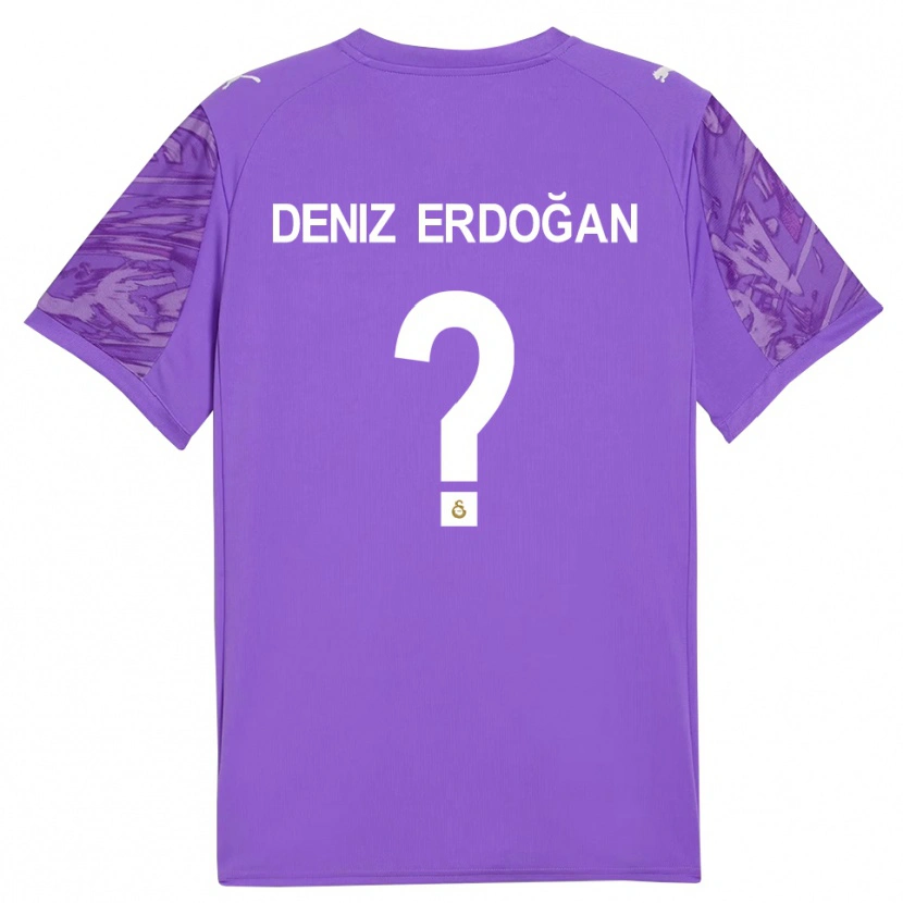 Danxen Women Ali Deniz Erdoğan #0 Purple White Goalkeeper Jersey 2025/26 T-Shirt
