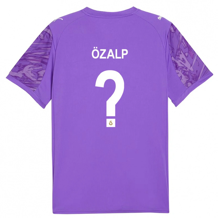 Danxen Women Hamza Özalp #0 Purple White Goalkeeper Jersey 2025/26 T-Shirt
