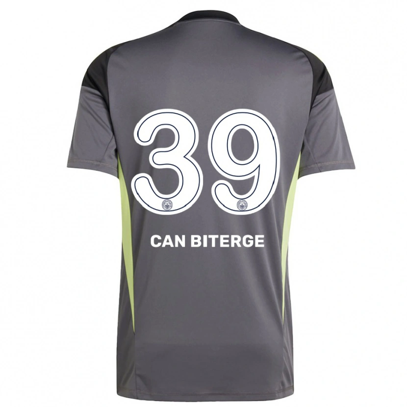 Danxen Women Engin Can Biterge #39 Dim Gray Black Goalkeeper Jersey 2025/26 T-Shirt