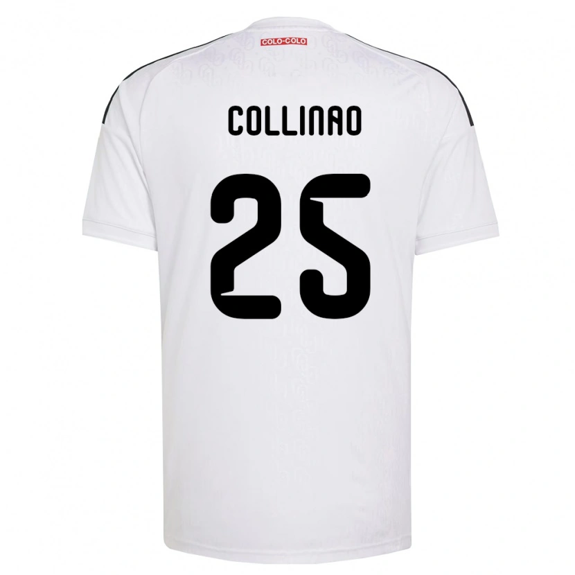 Danxen Kid Margarita Collinao #25 White Black Home Jersey 2026/27 T-Shirt