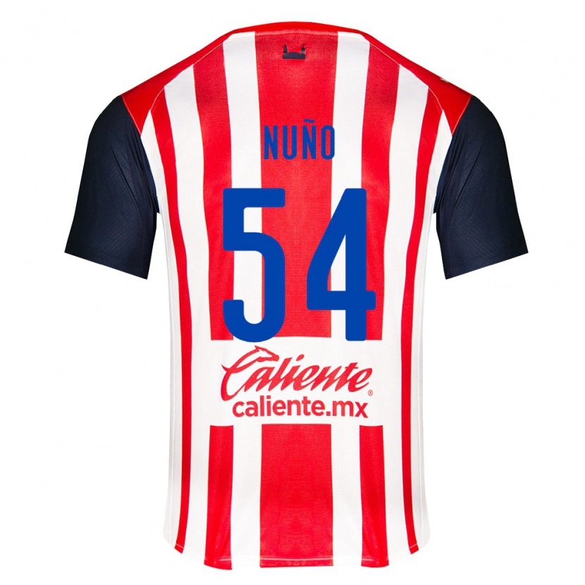 Danxen Kid Raúl Nuño #54 Red Black White Home Jersey 2026/27 T-Shirt