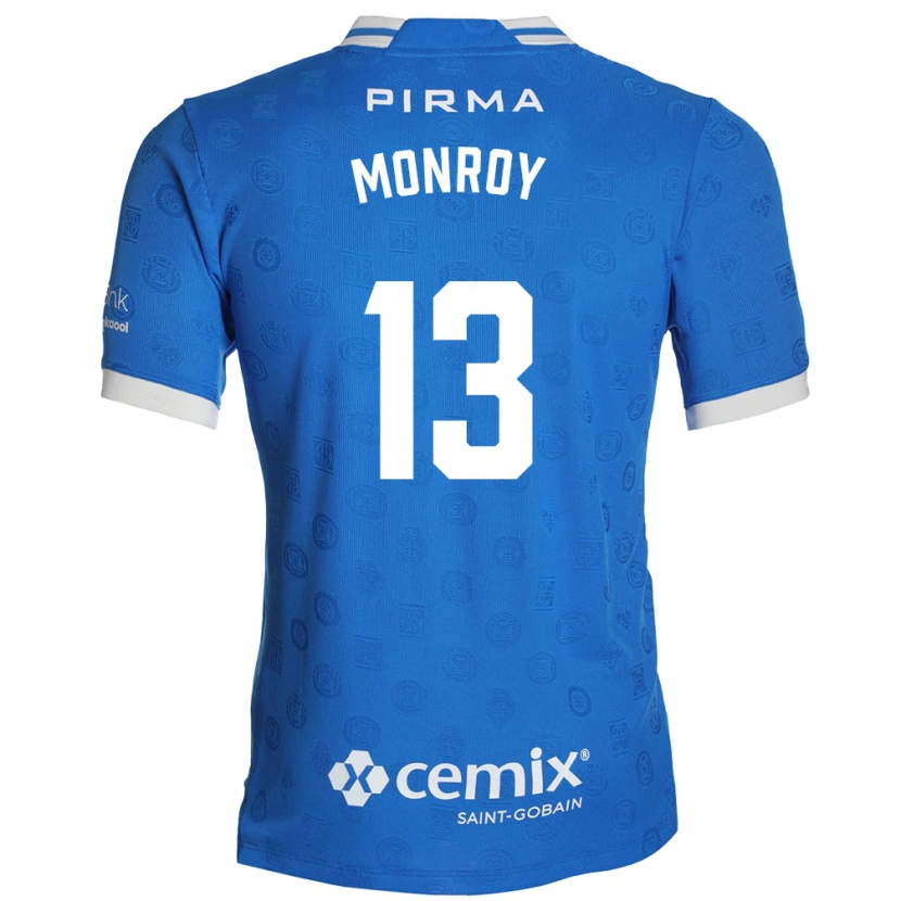 Danxen Kid Daniela Monroy #13 Blue White Red Home Jersey 2026/27 T-Shirt