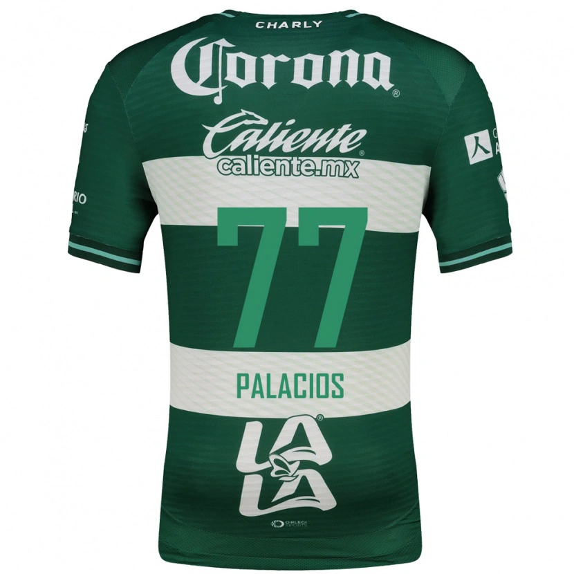 Danxen Kid Kevin Palacios #77 Green White Home Jersey 2026/27 T-Shirt
