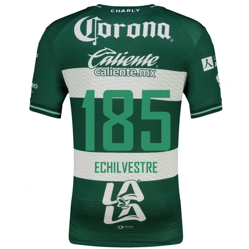 Danxen Kid Juan Echilvestre #185 Green White Home Jersey 2026/27 T-Shirt