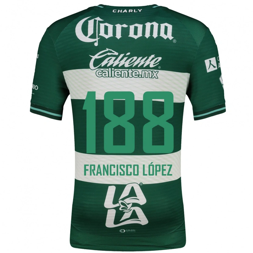Danxen Kid Magnus Francisco López #188 Green White Home Jersey 2026/27 T-Shirt