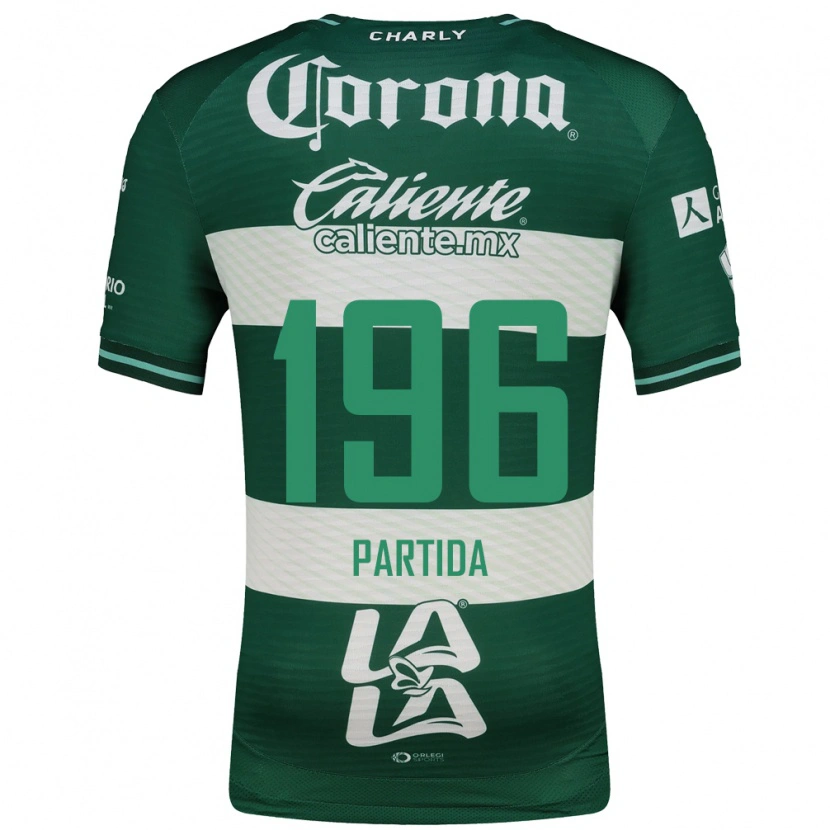 Danxen Kid Alejandro Partida #196 Green White Home Jersey 2026/27 T-Shirt