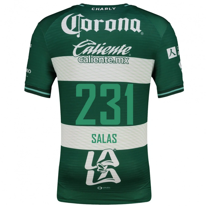 Danxen Kid Addiel Salas #231 Green White Home Jersey 2026/27 T-Shirt