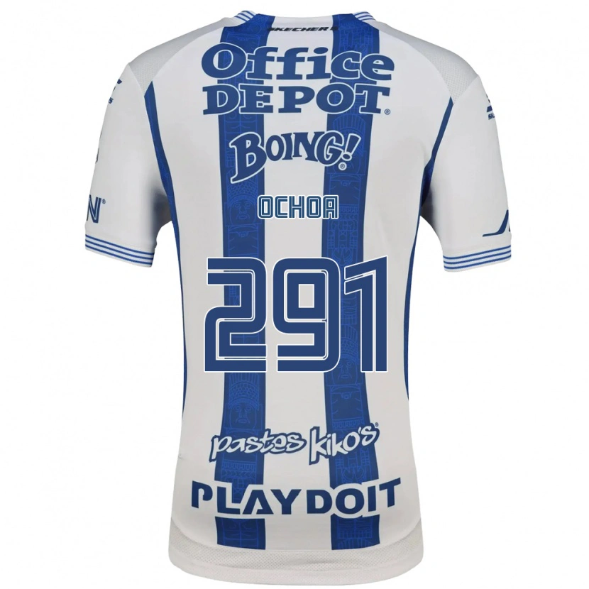 Danxen Kid Matteo Ochoa #291 White Navy Blue Home Jersey 2026/27 T-Shirt