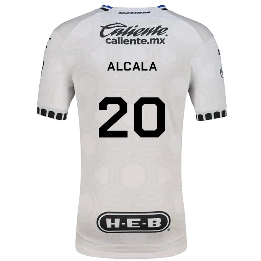 Danxen Kid Álex Alcalá #20 White Black Blue Home Jersey 2026/27 T-Shirt
