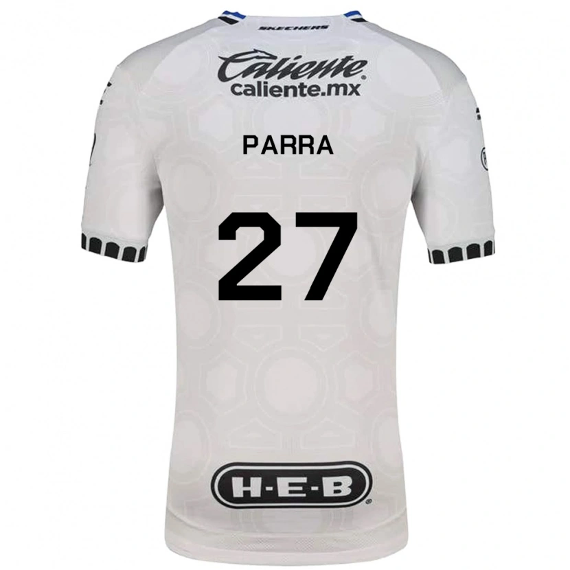 Danxen Kid Daniel Parra #27 White Black Blue Home Jersey 2026/27 T-Shirt