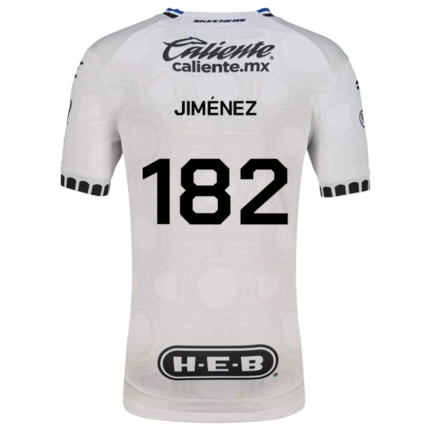 Danxen Kid Carlos Jiménez #182 White Black Blue Home Jersey 2026/27 T-Shirt